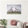 Picture of Pink bike _GroupedProduct_Rectangle_Landscape_Photography _GroupedProduct_Rectangle_Landscape_Unframed_Print_Only_