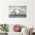 Picture of Pink bike _GroupedProduct_Rectangle_Landscape_Photography _GroupedProduct_Rectangle_Landscape_Unframed_Print_Only_
