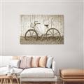 Picture of Pink bike _GroupedProduct_Rectangle_Landscape_Photography _GroupedProduct_Rectangle_Landscape_Unframed_Print_Only_