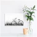 Picture of Leaning Bike  _GroupedProduct_Rectangle_Landscape_Photography _GroupedProduct_Rectangle_Landscape_Unframed_Print_Only_