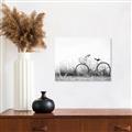 Picture of Leaning Bike  _GroupedProduct_Rectangle_Landscape_Photography _GroupedProduct_Rectangle_Landscape_Unframed_Print_Only_