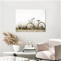 Picture of Leaning Bike  _GroupedProduct_Rectangle_Landscape_Photography _GroupedProduct_Rectangle_Landscape_Unframed_Print_Only_