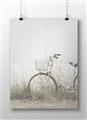 Picture of Leaning Bike  _GroupedProduct_Rectangle_Landscape_Photography _GroupedProduct_Rectangle_Landscape_Unframed_Print_Only_