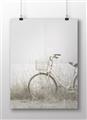 Picture of Leaning Bike  _GroupedProduct_Rectangle_Landscape_Photography _GroupedProduct_Rectangle_Landscape_Unframed_Print_Only_