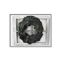 Picture of Farmhouse Wreath _GroupedProduct_Rectangle_Landscape_Photography _GroupedProduct_Rectangle_Landscape_Canvas_Framed_