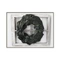 Picture of Farmhouse Wreath _GroupedProduct_Rectangle_Landscape_Photography _GroupedProduct_Rectangle_Landscape_Canvas_Framed_