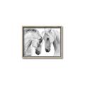 Picture of Face Off Horses _GroupedProduct_Rectangle_Landscape_Photography _GroupedProduct_Rectangle_Landscape_Canvas_Framed_