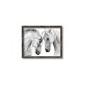 Picture of Face Off Horses _GroupedProduct_Rectangle_Landscape_Photography _GroupedProduct_Rectangle_Landscape_Canvas_Framed_