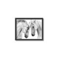 Picture of Face Off Horses _GroupedProduct_Rectangle_Landscape_Photography _GroupedProduct_Rectangle_Landscape_Canvas_Framed_