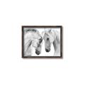 Picture of Face Off Horses _GroupedProduct_Rectangle_Landscape_Photography _GroupedProduct_Rectangle_Landscape_Canvas_Framed_