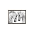 Picture of Face Off Horses _GroupedProduct_Rectangle_Landscape_Photography _GroupedProduct_Rectangle_Landscape_Canvas_Framed_