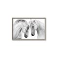 Picture of Face Off Horses _GroupedProduct_Rectangle_Landscape_Photography _GroupedProduct_Rectangle_Landscape_Canvas_Framed_