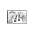 Picture of Face Off Horses _GroupedProduct_Rectangle_Landscape_Photography _GroupedProduct_Rectangle_Landscape_Canvas_Framed_
