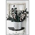 Picture of Farmhouse Arrangement II  _GroupedProduct_Rectangle_Portrait_Photography _GroupedProduct_Rectangle_Portrait_Canvas_Framed_