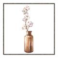 Picture of Cotton Branch  _GroupedProduct_Square_Canvas_Framed_