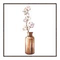 Picture of Cotton Branch  _GroupedProduct_Square_Canvas_Framed_
