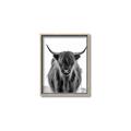 Picture of B&W Highland _GroupedProduct_Rectangle_Portrait_Photography _GroupedProduct_Rectangle_Portrait_Canvas_Framed_