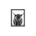 Picture of B&W Highland _GroupedProduct_Rectangle_Portrait_Photography _GroupedProduct_Rectangle_Portrait_Canvas_Framed_