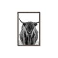 Picture of B&W Highland _GroupedProduct_Rectangle_Portrait_Photography _GroupedProduct_Rectangle_Portrait_Canvas_Framed_