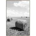 Picture of Hay Bail _GroupedProduct_Rectangle_Portrait_Photography _GroupedProduct_Rectangle_Portrait_Canvas_Framed_