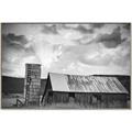 Picture of On the Farm  _GroupedProduct_Rectangle_Landscape_Photography _GroupedProduct_Rectangle_Landscape_Canvas_Framed_