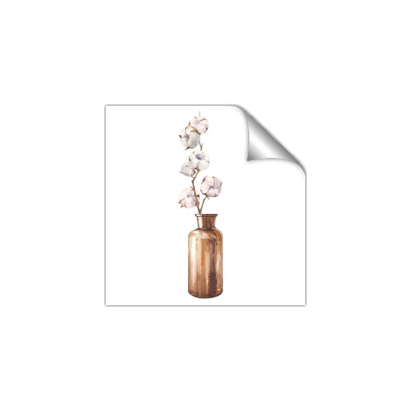 Picture of Cotton Branch  _GroupedProduct_Square_Unframed_Print_Only_