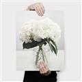 Picture of Hydrangea Bouquet _GroupedProduct_Rectangle_Portrait_Photography _GroupedProduct_Rectangle_Portrait_Canvas_