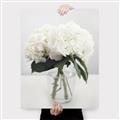 Picture of Hydrangea Bouquet _GroupedProduct_Rectangle_Portrait_Photography _GroupedProduct_Rectangle_Portrait_Canvas_