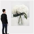 Picture of Hydrangea Bouquet _GroupedProduct_Rectangle_Portrait_Photography _GroupedProduct_Rectangle_Portrait_Canvas_