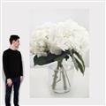 Picture of Hydrangea Bouquet _GroupedProduct_Rectangle_Portrait_Photography _GroupedProduct_Rectangle_Portrait_Canvas_