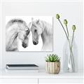 Picture of Face Off Horses _GroupedProduct_Rectangle_Landscape_Photography _GroupedProduct_Rectangle_Landscape_Canvas_