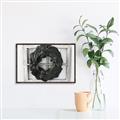 Picture of Farmhouse Wreath _GroupedProduct_Rectangle_Landscape_Photography _GroupedProduct_Rectangle_Landscape_Canvas_Framed_