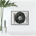 Picture of Farmhouse Wreath _GroupedProduct_Rectangle_Landscape_Photography _GroupedProduct_Rectangle_Landscape_Canvas_Framed_