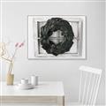 Picture of Farmhouse Wreath _GroupedProduct_Rectangle_Landscape_Photography _GroupedProduct_Rectangle_Landscape_Canvas_Framed_