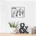 Picture of Face Off Horses _GroupedProduct_Rectangle_Landscape_Photography _GroupedProduct_Rectangle_Landscape_Canvas_Framed_