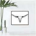 Picture of Skull _GroupedProduct_Rectangle_Landscape_Photography _GroupedProduct_Rectangle_Landscape_Canvas_Framed_