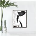 Picture of Side Cow _GroupedProduct_Rectangle_Portrait_Photography _GroupedProduct_Rectangle_Portrait_Canvas_Framed_