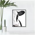 Picture of Side Cow _GroupedProduct_Rectangle_Portrait_Photography _GroupedProduct_Rectangle_Portrait_Canvas_Framed_