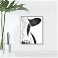 Picture of Side Cow _GroupedProduct_Rectangle_Portrait_Photography _GroupedProduct_Rectangle_Portrait_Canvas_Framed_