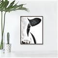 Picture of Side Cow _GroupedProduct_Rectangle_Portrait_Photography _GroupedProduct_Rectangle_Portrait_Canvas_Framed_