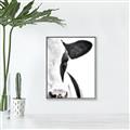 Picture of Side Cow _GroupedProduct_Rectangle_Portrait_Photography _GroupedProduct_Rectangle_Portrait_Canvas_Framed_