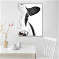 Picture of Side Cow _GroupedProduct_Rectangle_Portrait_Photography _GroupedProduct_Rectangle_Portrait_Canvas_Framed_
