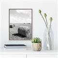 Picture of Hay Bail _GroupedProduct_Rectangle_Portrait_Photography _GroupedProduct_Rectangle_Portrait_Canvas_Framed_