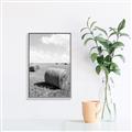 Picture of Hay Bail _GroupedProduct_Rectangle_Portrait_Photography _GroupedProduct_Rectangle_Portrait_Canvas_Framed_