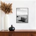 Picture of Hay Bail _GroupedProduct_Rectangle_Portrait_Photography _GroupedProduct_Rectangle_Portrait_Canvas_Framed_