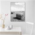 Picture of Hay Bail _GroupedProduct_Rectangle_Portrait_Photography _GroupedProduct_Rectangle_Portrait_Canvas_Framed_