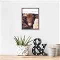 Picture of Snuggled Highland _GroupedProduct_Rectangle_Portrait_Photography _GroupedProduct_Rectangle_Portrait_Canvas_Framed_