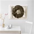 Picture of Farmhouse Wreath _GroupedProduct_Rectangle_Landscape_Photography _GroupedProduct_Rectangle_Landscape_Unframed_Print_Only_