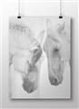 Picture of Face Off Horses _GroupedProduct_Rectangle_Landscape_Photography _GroupedProduct_Rectangle_Landscape_Unframed_Print_Only_