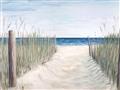 Picture of Grass and Sand  _GroupedProduct_Rectangle_Landscape_Unframed_Print_Only_